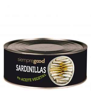 SIEMPREGOOD - SARDINILLAS EN ACEITE VEGETAL