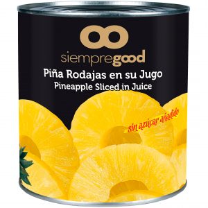 SIEMPREGOOD - PIÑA RODAJAS EN SU JUGO