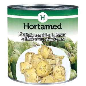 HORTAMED - ALCACHOFAS CON TALLO A LA ROMANA