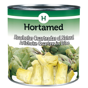 HORTAMED - ALCACHOFAS CUARTEADAS AL NATURAL