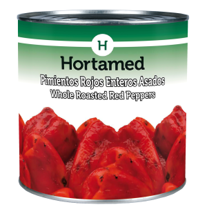 HORTAMED - PIMIENTOS ROJOS ENTEROS ASADOS